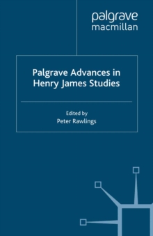 Image for Palgrave advances in Henry James studies