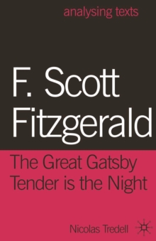 Image for F. Scott Fitzgerald  : The great Gatsby/Tender is the night