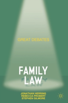 Image for Great Debates in Family Law