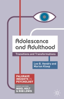 Image for Adolescence and Adulthood