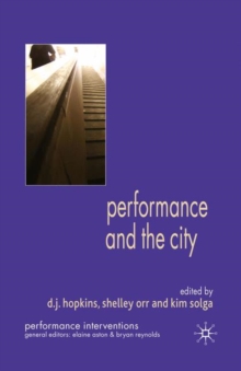 Image for Performance and the city