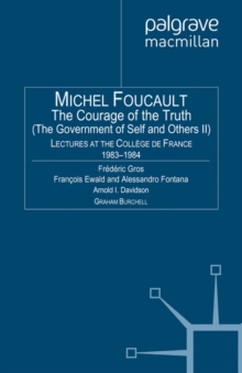 Image for The courage of the truth (the government of self and others II): lectures at the College de France, 1983-1984