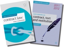 Image for Contract Law + Core Statutes on Contract, Tort and Restitution 2011-12 Value Pack
