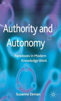 Image for Authority and Autonomy