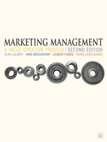 Image for Marketing management: a value-creation process.