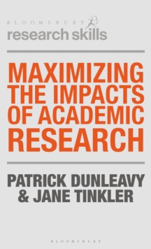Image for Maximizing the impacts of academic research