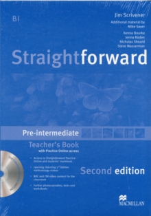 Image for Straightforward 2nd Edition Pre-Intermediate Level Teacher's Book Pack