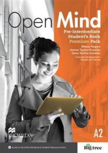 Image for Open Mind British edition Pre-Intermediate Level Student's Book Pack Premium