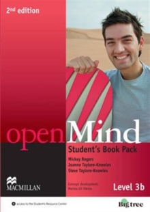 Image for openMind 2nd Edition AE Level 3B Student's Book Pack