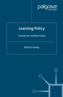 Image for Learning policy: towards a certified society?