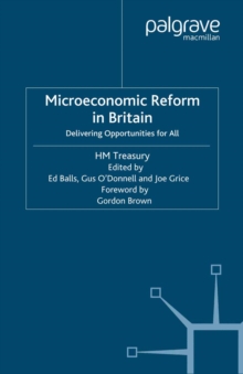 Image for Microeconomic reform in Britain: delivering opportunities for all