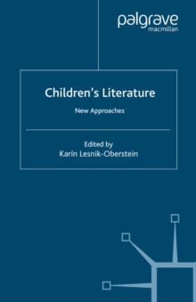 Image for Children's literature: new approaches