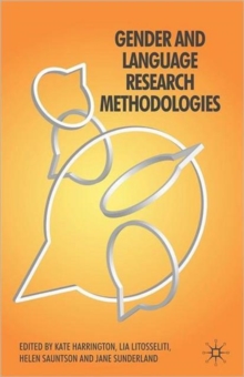 Image for Gender and Language Research Methodologies