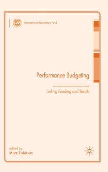 Image for Performance budgeting  : linking funding and results