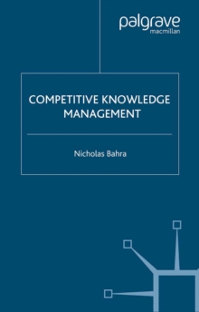 Image for Competitive knowledge management