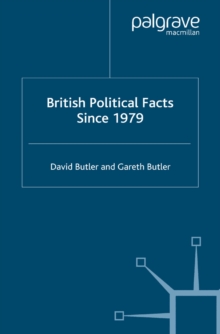 Image for British political facts since 1979