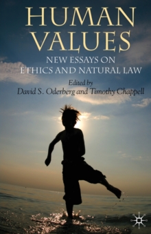 Image for Human values  : new essays on ethics and natural law