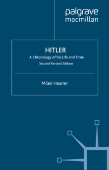 Image for Hitler: A Chronology of his Life and Time