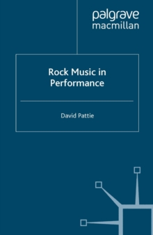 Image for Rock music in performance