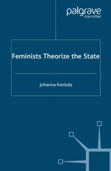 Image for Feminists theorize the state