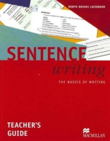 Image for Sentence Writing Teacher's Book