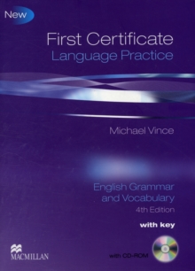 Image for First Certificate language practice  : English grammar and vocabulary