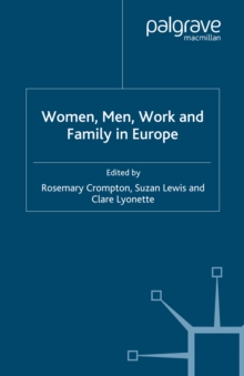 Image for Women, men, work and family in Europe