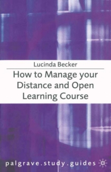 Image for How to manage your distance and open learning course