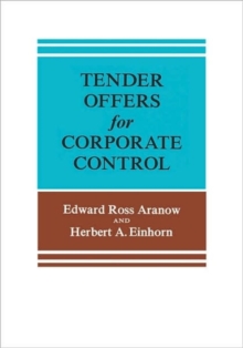 Image for Tender Offers for Corporate Control