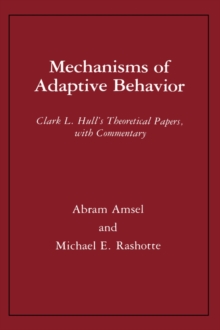 Image for Mechanisms of Adaptive Behavior