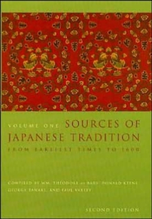 Sources of Japanese Tradition