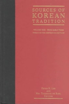 Sources of Korean Tradition