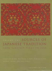 Sources of Japanese Tradition