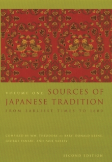 Sources of Japanese Tradition