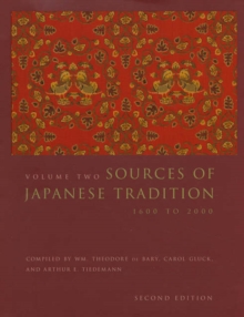 Image for Sources of Japanese Tradition