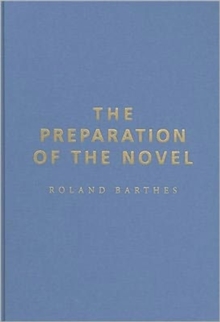 Image for The Preparation of the Novel