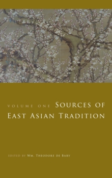 Sources of East Asian Tradition