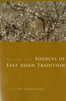 Sources of East Asian Tradition