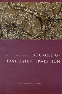 Sources of East Asian Tradition