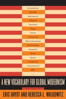 Image for A New Vocabulary for Global Modernism