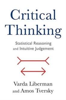 Image for Critical Thinking : Statistical Reasoning and Intuitive Judgment