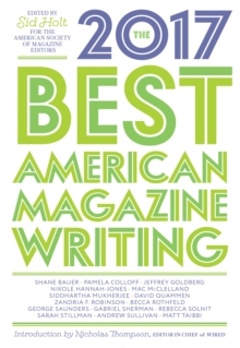 Image for Best American Magazine Writing 2017