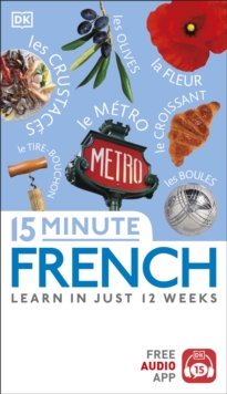 Image for 15 minute French  : learn in just 12 weeks