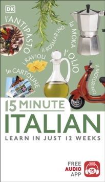 Image for 15 minute Italian  : learn in just 12 weeks