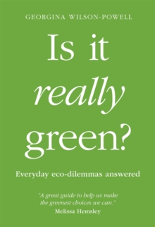 Image for Is It Really Green?