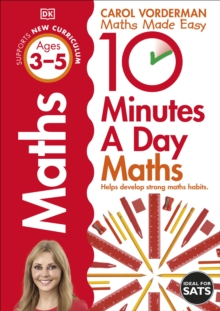Image for 10 Minutes A Day Maths, Ages 3-5 (Preschool)
