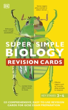 Image for Super Simple Biology Revision Cards Key Stages 3 and 4