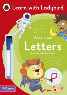 Letters: A Learn with Ladybird Wipe-Clean Activity Book 3-5 years: Ideal for home learning (EYFS)