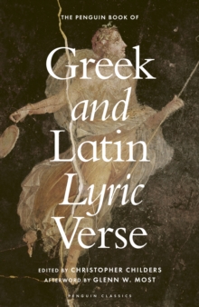 Image for The Penguin book of Greek and Latin lyric verse