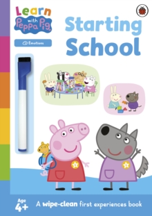 Image for Learn with Peppa: Starting School wipe-clean activity book